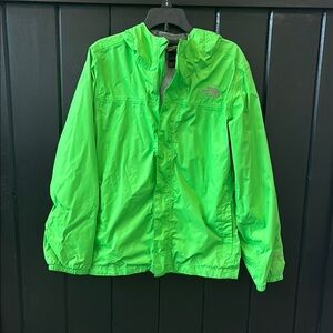 The North Face Kids Bright Green Raincoat